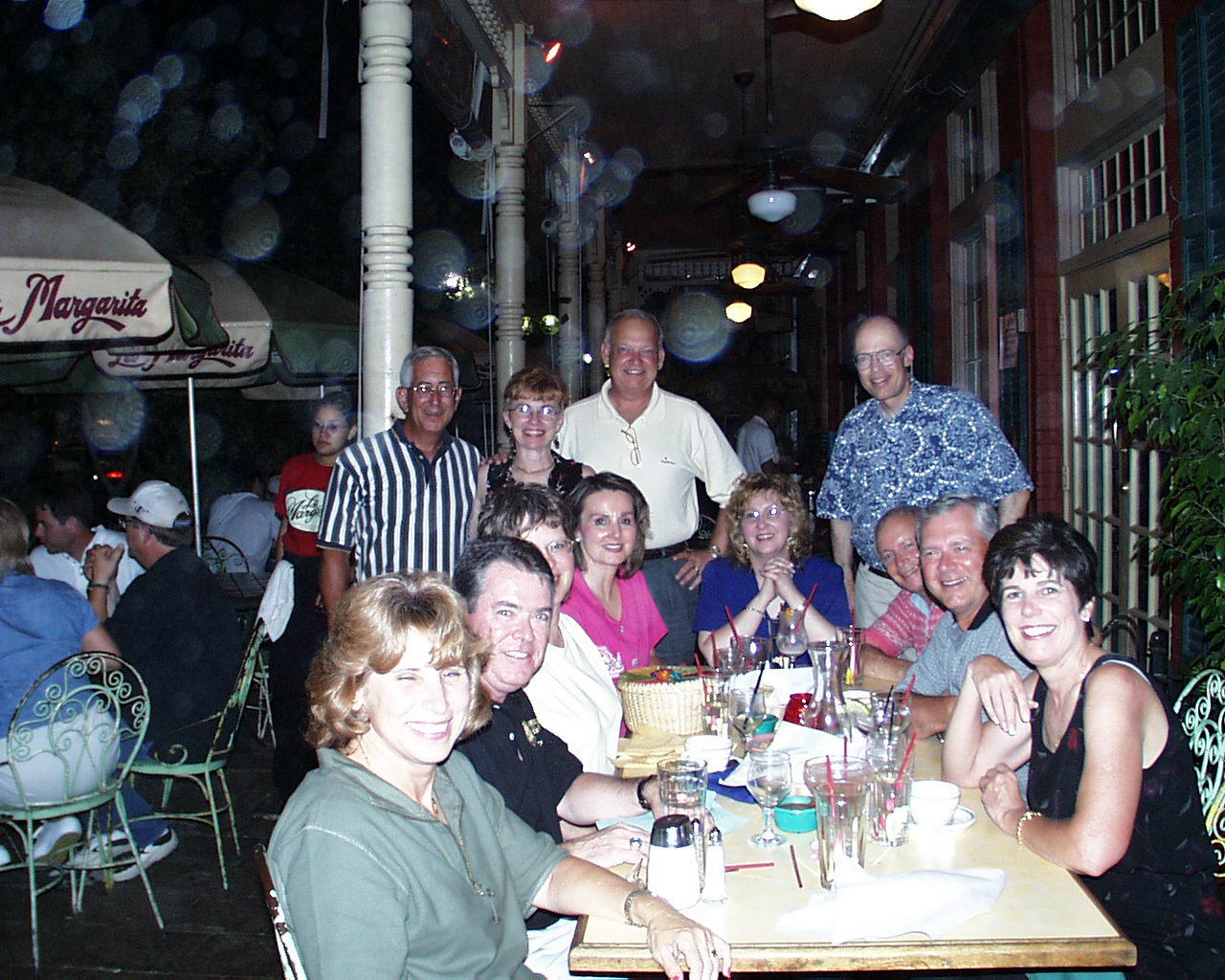 Seated: Paula, Eddie, Diane, Marti, Jan Figueroa, Andy, John, and Judy  Standing: Roger, Jacky, Dan, and Don